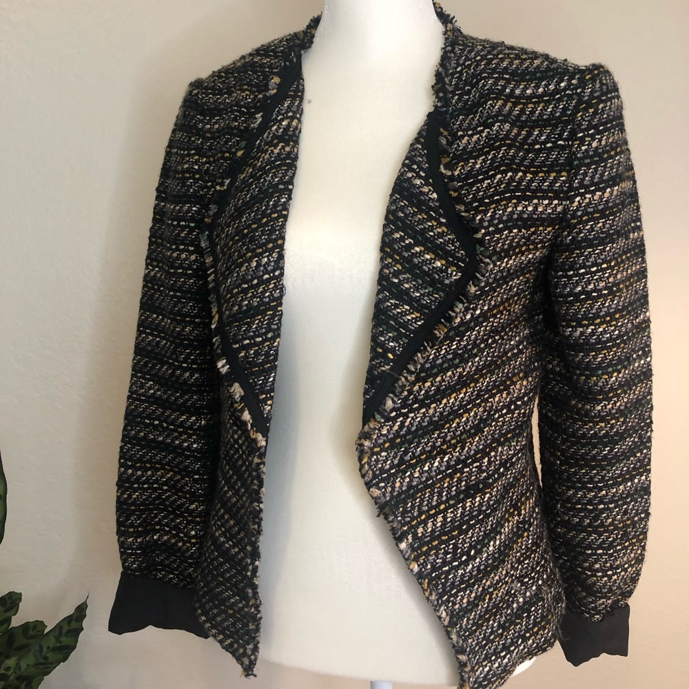 Ann Taylor tweed blazer